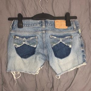 Hollister Custom Bow Pocket Shorts
